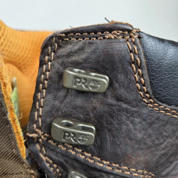 Timberland PRO Men's Brown Work Boots - Picture 5 of 9